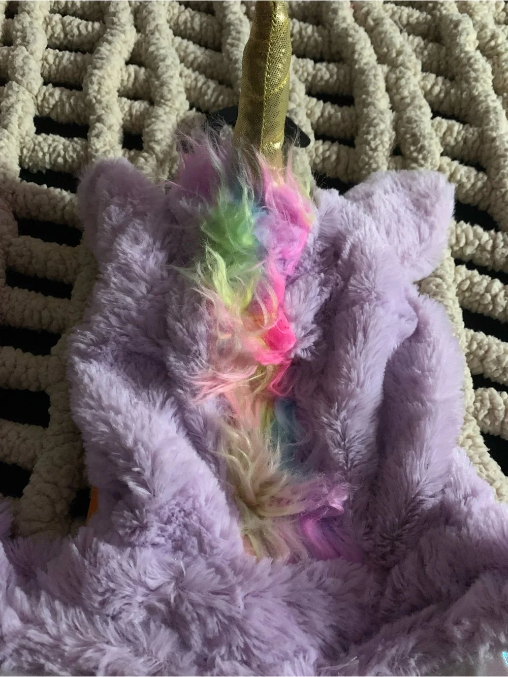 Hyde and Eeek! Infant Unicorn Pullover - Lavender & Pink